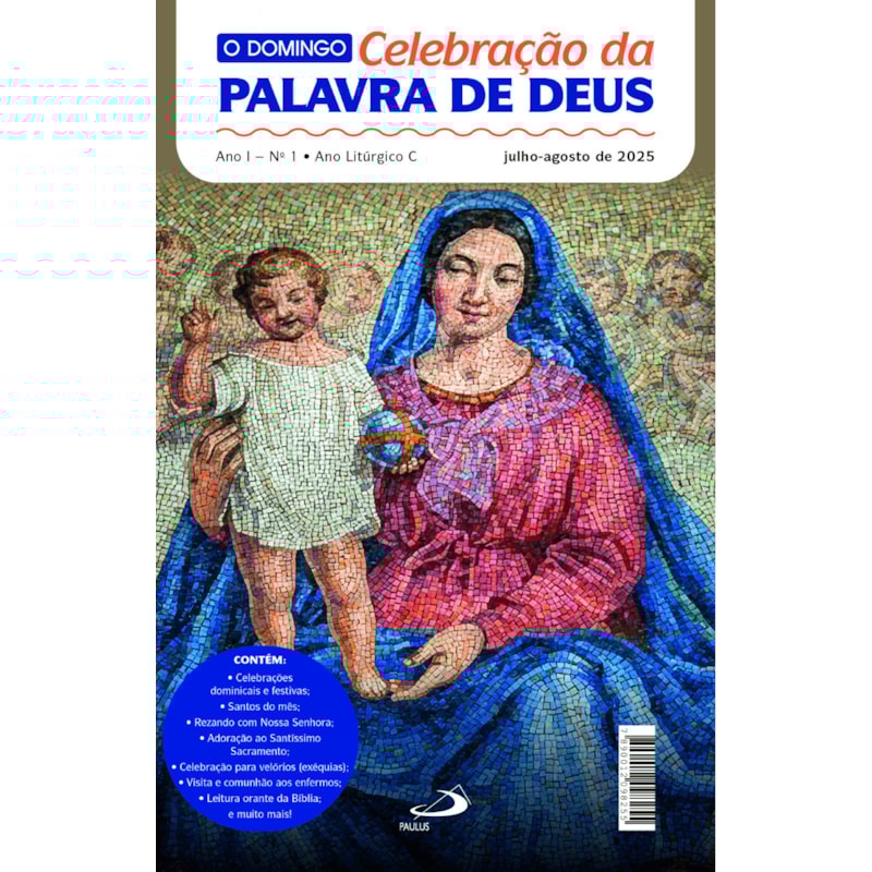 CELEBRAÇÃO DA PALAVRA DE DEUS - REVISTA - JULHO/AGOSTO 2025