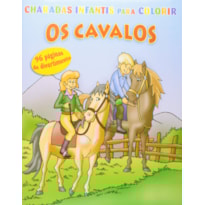 CHARADAS INFANTIS P COLORIR  CAVALOS