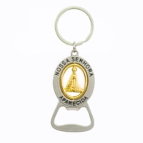 CHAVEIRO NOSSA SENHORA APARECIDA COM ABRIDOR DE GARRAFA