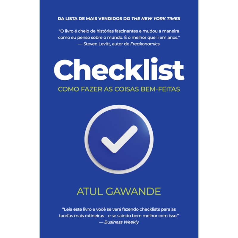 CHECKLIST: COMO FAZER AS COISAS BEM-FEITAS