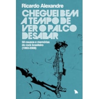 CHEGUEI BEM A TEMPO DE VER O PALCO DESABAR: 50 CAUSOS E MEMÓRIAS DO ROCK BRASILEIRO (1993-2008)