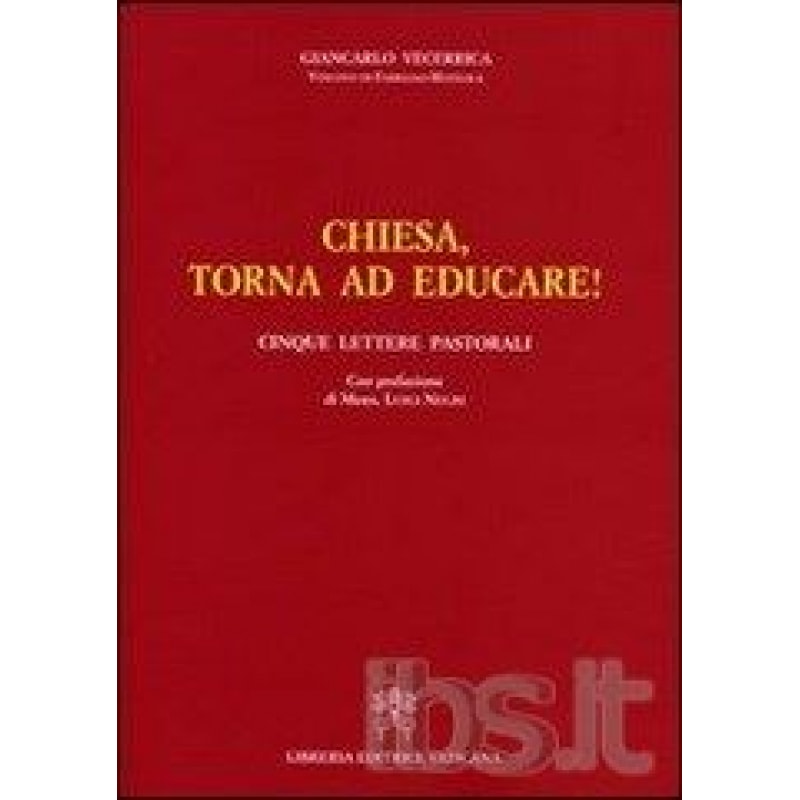 CHIESA TORNA AD EDUCARE