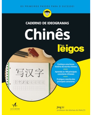Chinês para leigos: caderno de ideogramas