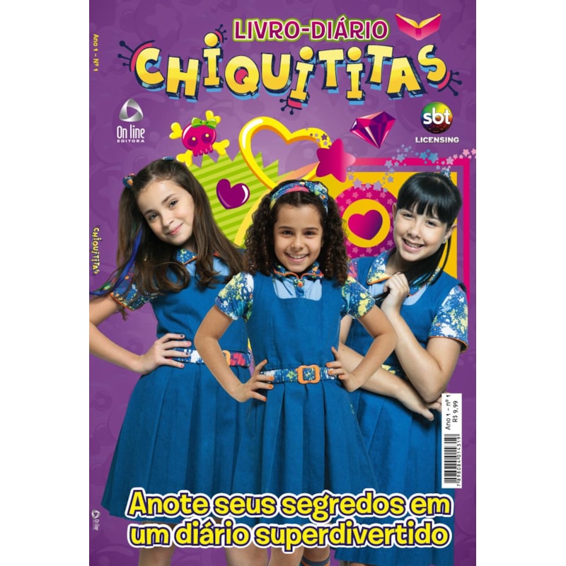 CHIQUITITAS - LIVRO-DIÁRIO