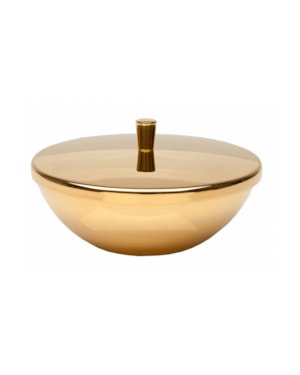 CIBÓRIO 6CM ALTURA DOURADO 150 PARTICULAS