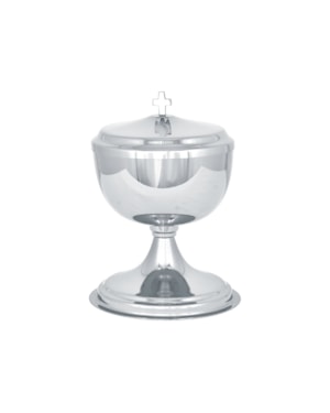 CIBÓRIO DOURADO INTERNO 19CM DE ALTURA 360 PARTICULAS