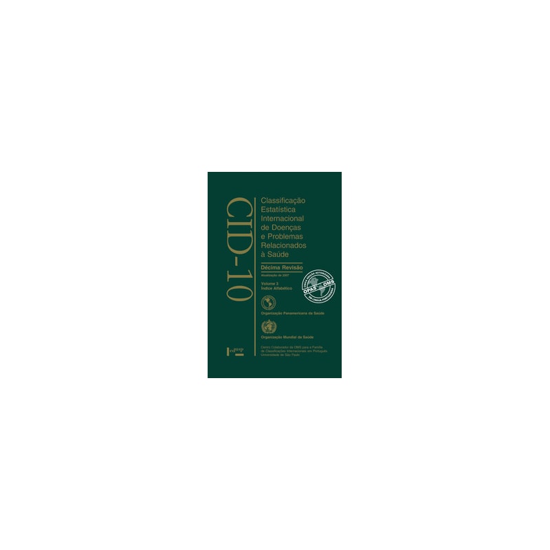 Cid-10 vol. 3: classificação estatística internacional de doenças