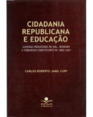 CIDADANIA REPUBLICANA E EDUCAÇÃO
