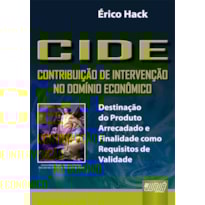 CIDE - CONTRIBUIÇÃO DE INTERVENÇÃO NO DOMÍNIO ECONÔMICO - DESTINAÇÃO DO PRODUTO ARRECADADO E FINALIDADE COMO REQUISITOS DE VALIDADE