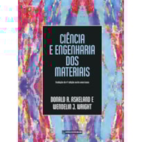 CIÊNCIA E ENGENHARIA DOS MATERIAIS