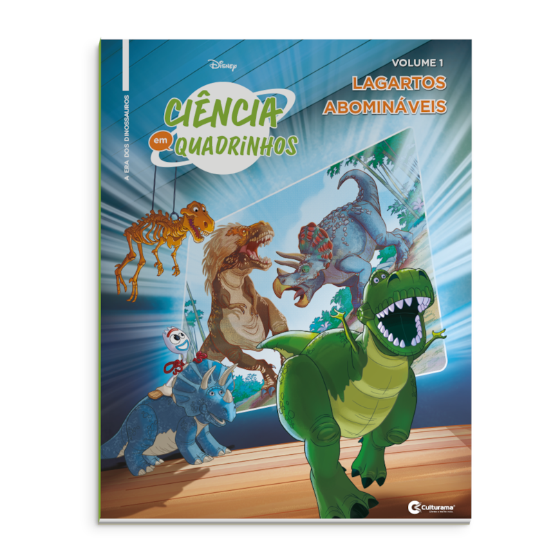 CIÊNCIA EM QUADRINHOS - A ERA DOS DINOSSAUROS - LAGARTOS ABOMINÁVEIS - VOLUME 1