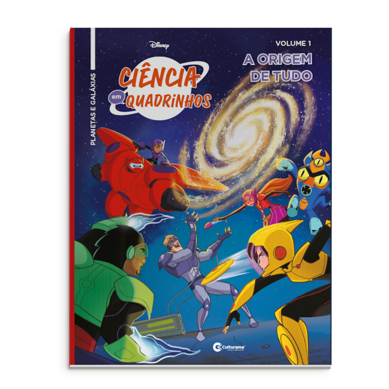 CIÊNCIA EM QUADRINHOS - PLANETAS E GALÁXIAS - A ORIGEM DE TUDO - VOLUME 1