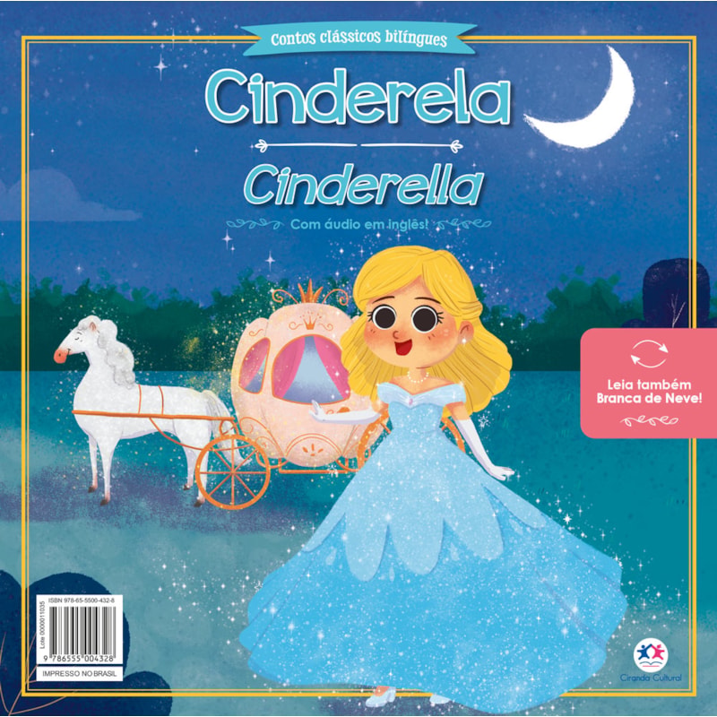 CINDERELA E BRANCA DE NEVE: CINDERELLA AND SNOW WHITE