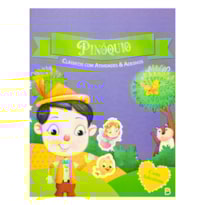 CLÁSSICOS COM ATIVIDADES & ADESIVOS: PINÓQUIO