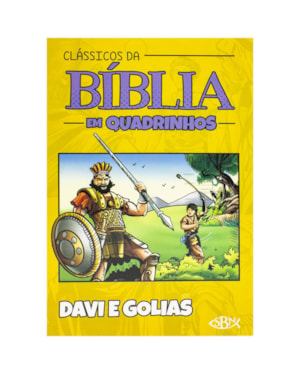 CLÁSSICOS DA BÍBLIA EM QUADRINHOS: DAVI E GOLIAS