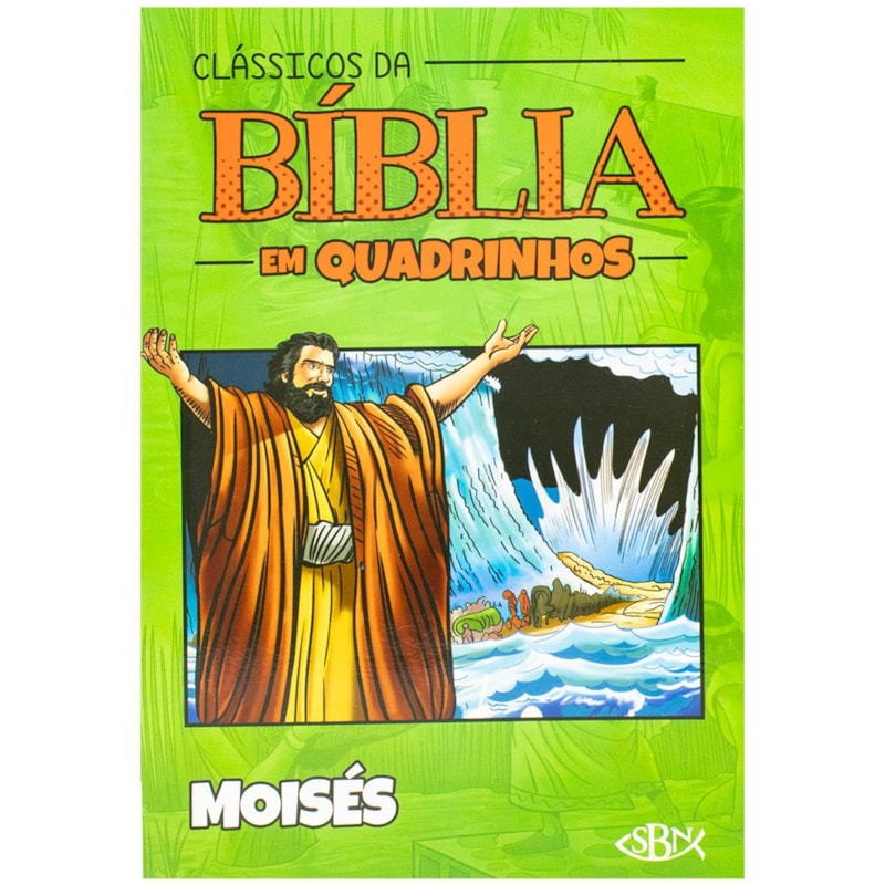 CLÁSSICOS DA BÍBLIA EM QUADRINHOS: MOISÉS