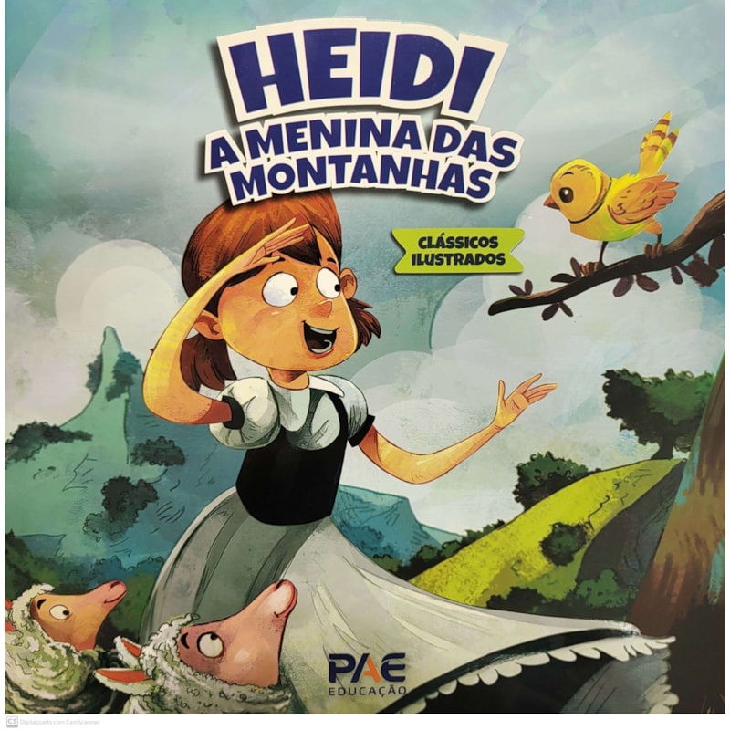 CLÁSSICOS ILUSTRADOS - HEIDI A MENINA DAS MONTANHAS