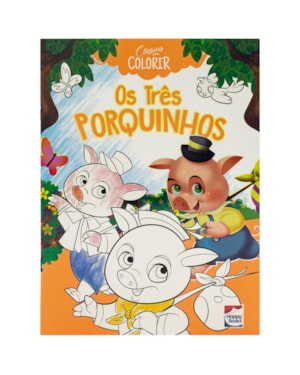 CLÁSSICOS PARA COLORIR: OS TRÊS PORQUINHOS