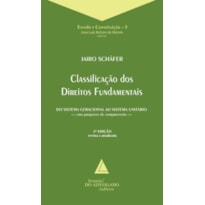 CLASSIFICAÇÃO DOS DIREITOS FUNDAMENTAIS