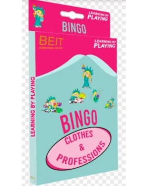 CLOTHES & PROFESSIONS BINGO