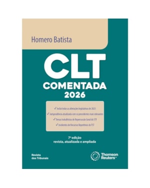 CLT COMENTADA - 7ª EDIÇÃO