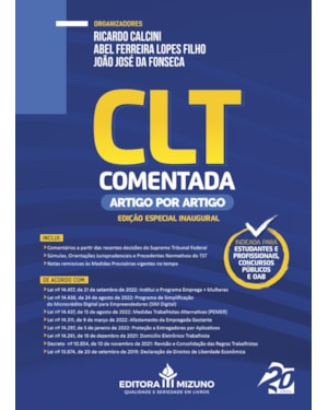 CLT COMENTADA ARTIGO POR ARTIGO