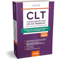 CLT - CONSOLIDAÇÃO DAS LEIS DO TRABALHO 2022 - MINI