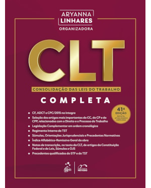 CLT - CONSOLIDAÇÃO DAS LEIS DO TRABALHO - 46º EXAME DE ORDEM - 41ª EDIÇÃO 2026