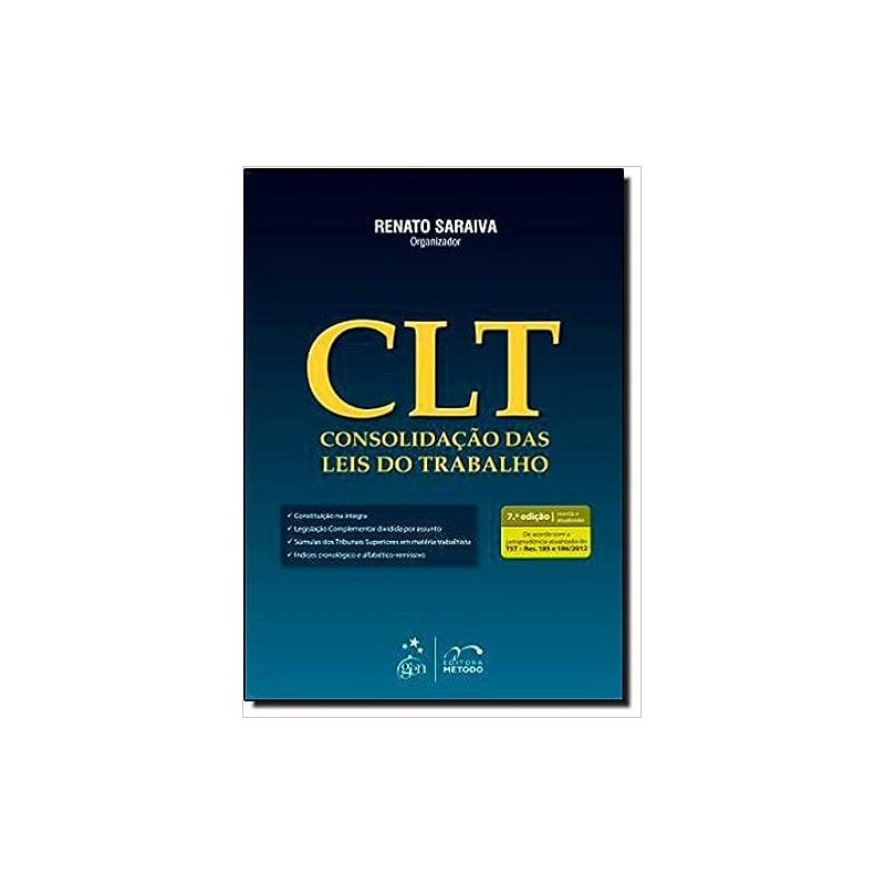 CLT - CONSOLIDACAO DAS LEIS DO TRABALHO - 7