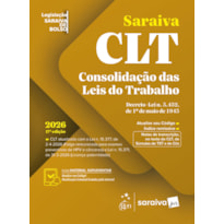 CLT - LEGISLAÇÃO SARAIVA DE BOLSO - 17ª EDIÇÃO 2026