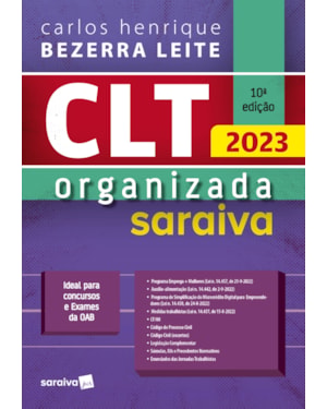 CLT ORGANIZADA - 10ª EDIÇÃO 2023