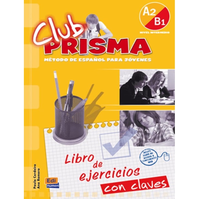 CLUB PRISMA A2/B1 - LIBRO DE EJERCICIOS CON CLAVES