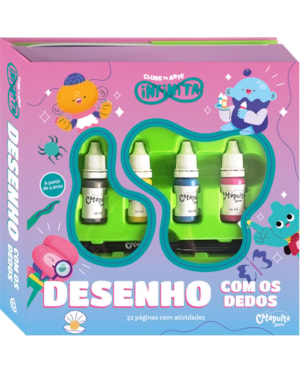 CLUBE DE ARTE INFINITA: DESENHO COM OS DEDOS