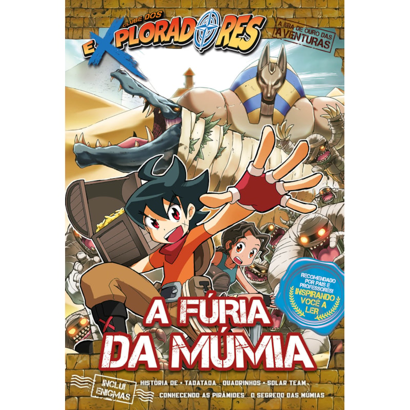 CLUBE DOS EXPLORADORES: A FÚRIA DA MÚMIA