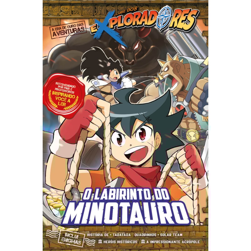CLUBE DOS EXPLORADORES: O LABIRINTO DO MINOTAURO