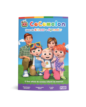 COCOMELON: HORA DE BRINCAR E APRENDER: O LIVRO OFICIAL DO SUCESSO INFANTIL DA INTERNET!