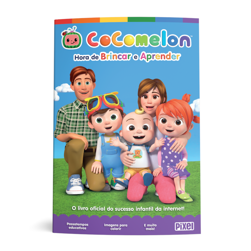 COCOMELON: HORA DE BRINCAR E APRENDER: O LIVRO OFICIAL DO SUCESSO INFANTIL DA INTERNET!