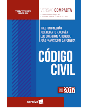 CÓDIGO CIVIL - 1ª EDIÇÃO 2017