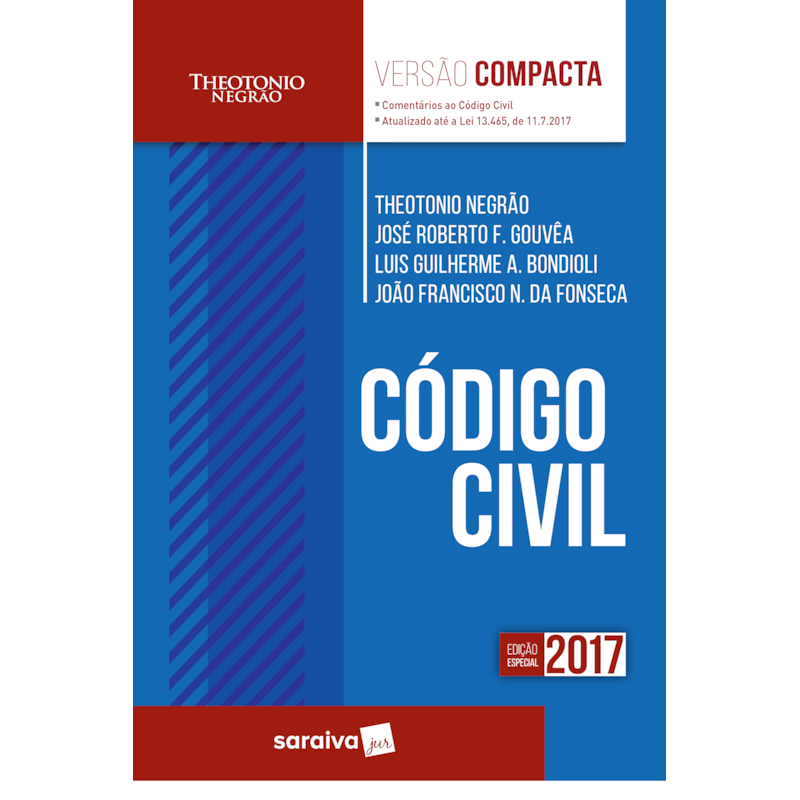 CÓDIGO CIVIL - 1ª EDIÇÃO 2017
