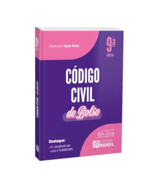 Código Civil - CC de Bolso - 2026 Rideel