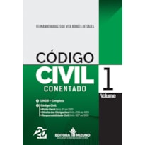 CÓDIGO CIVIL COMENTADO - VOLUME 1