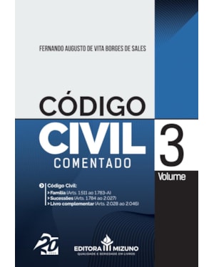 CÓDIGO CIVIL COMENTADO - VOLUME 3