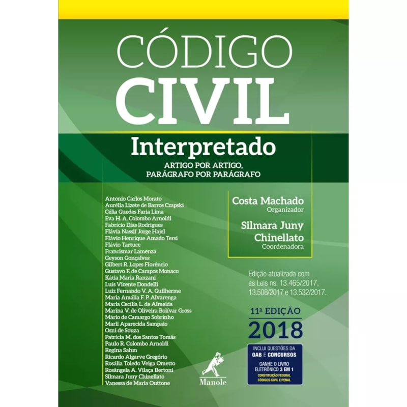 CÓDIGO CIVIL INTERPRETADO: ARTIGO POR ARTIGO, PARÁGRAFO POR PARÁGRAFO