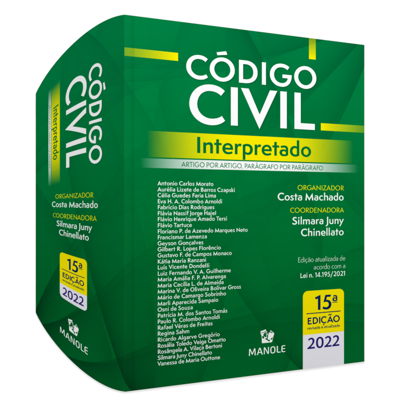 CÓDIGO CIVIL INTERPRETADO: ARTIGO POR ARTIGO, PARÁGRAFO POR PARÁGRAFO