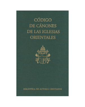 CÓDIGO DE CÁNONES DE LAS IGLESIAS ORIENTALES