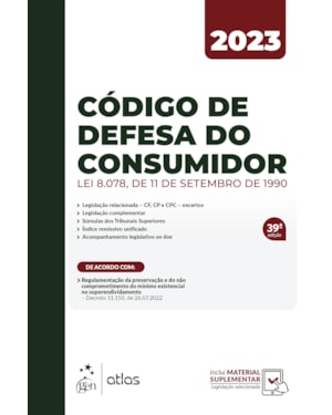 CÓDIGO DE DEFESA DO CONSUMIDOR