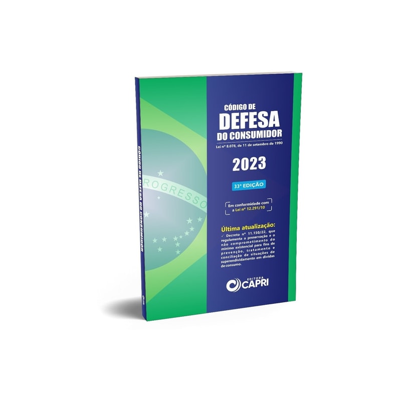 CÓDIGO DE DEFESA DO CONSUMIDOR 2023 - ATUALIZADO