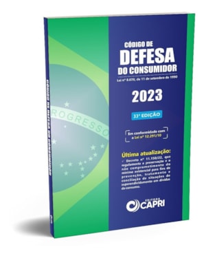 CÓDIGO DE DEFESA DO CONSUMIDOR 2023 - ATUALIZADO