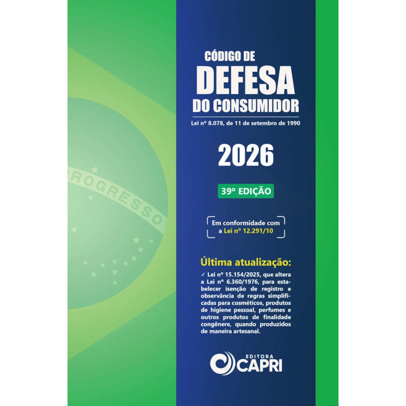 CÓDIGO DE DEFESA DO CONSUMIDOR 2026