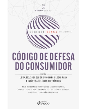 CÓDIGO DE DEFESA DO CONSUMIDOR - 7ª ED - 2025